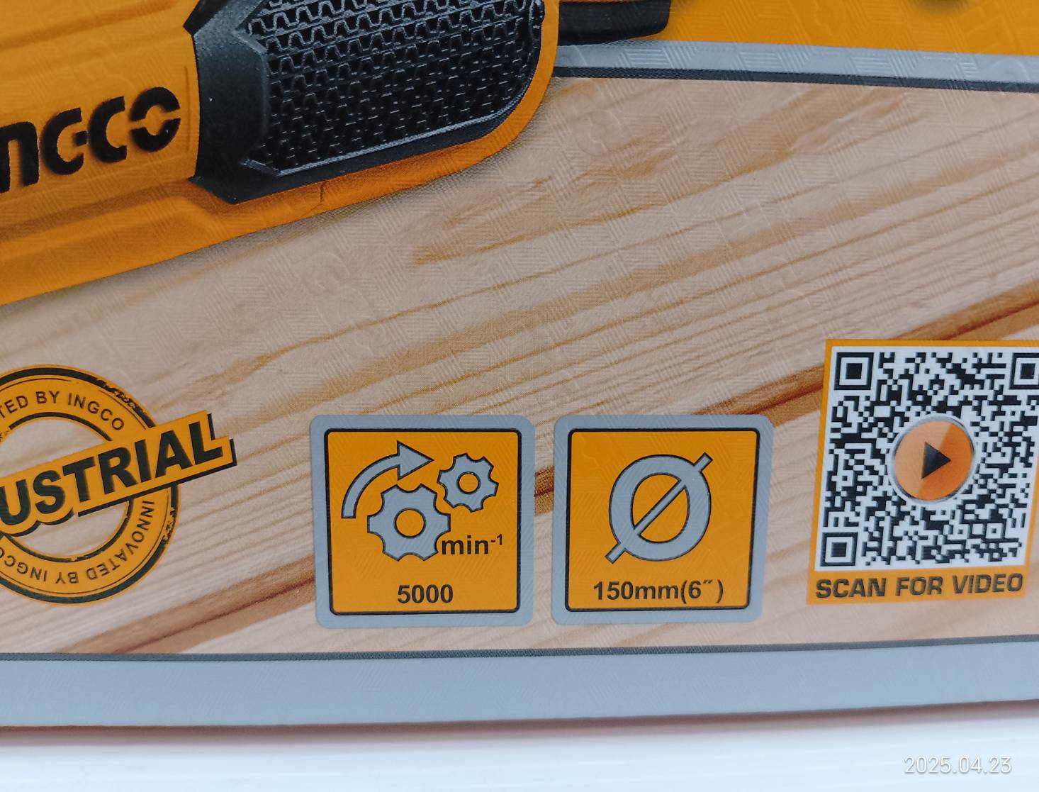 INGCO เครื่องเจียร์คอยาว 1100W รุ่น SG11008