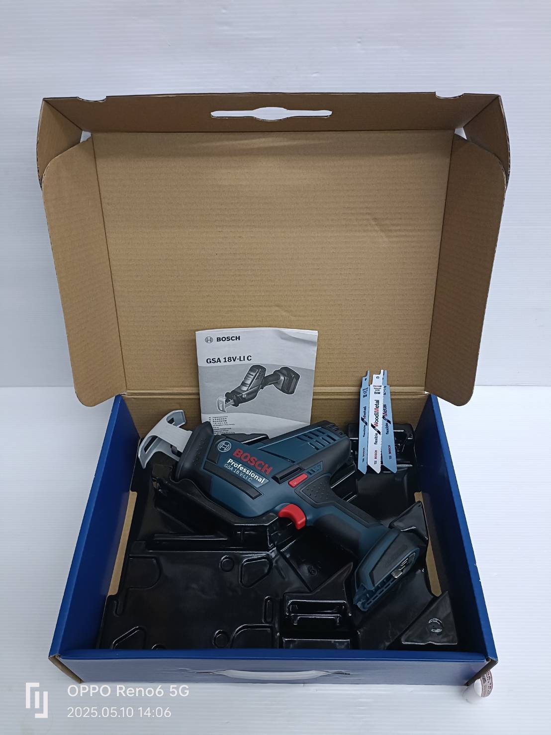 เชเบอร์ไร้สาย GSA18V-LIC BOSCH SOLO