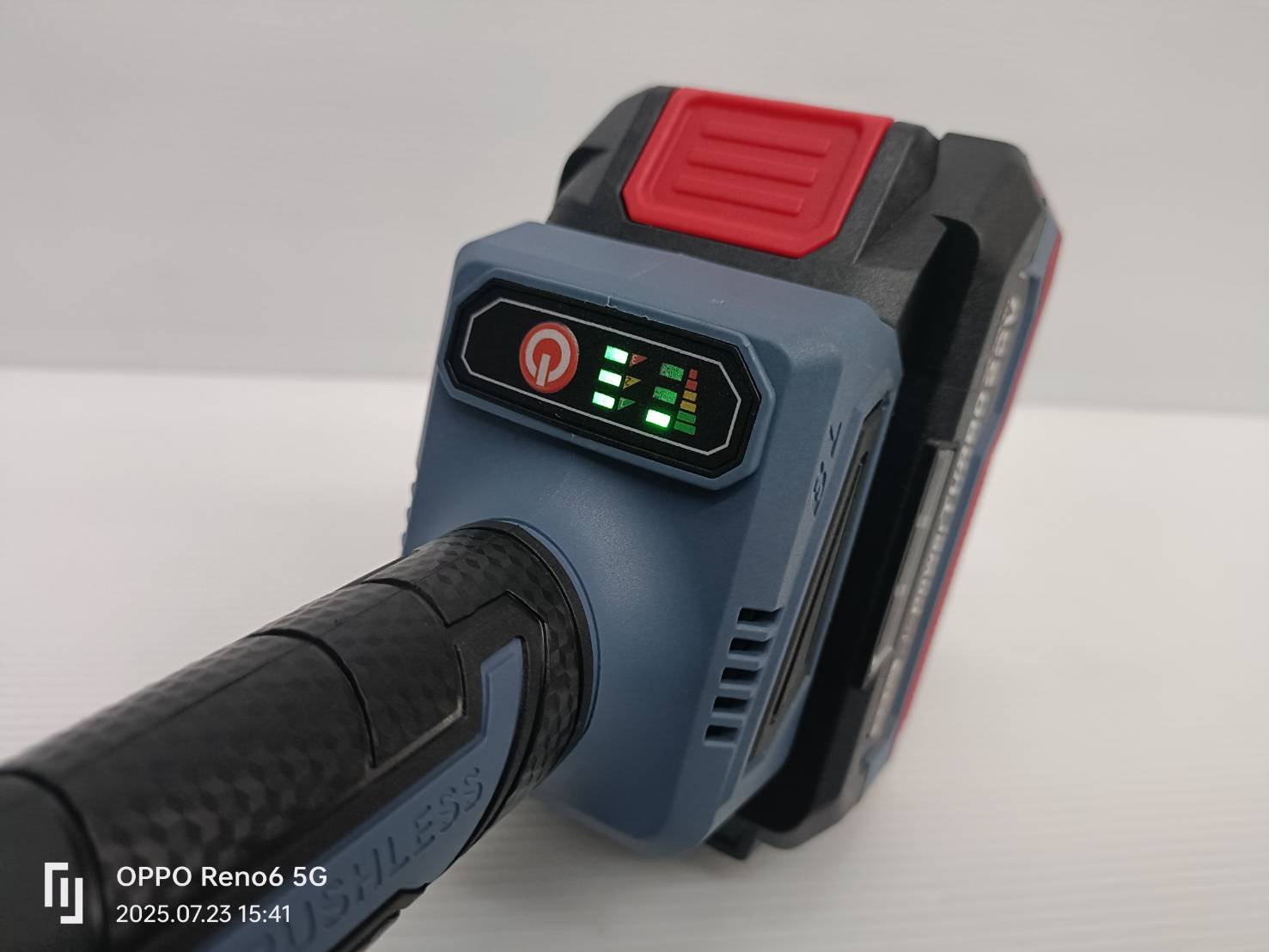 MASARU SCG-605-B1 เครื่องเจียร์ไร้สาย 4 นิ้ว Power Turbo 20V แบตรุ่นใหม่