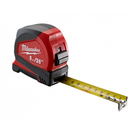 ตลับเมตร COMPACT 48-22-6626 8M /26ft Milwaukee