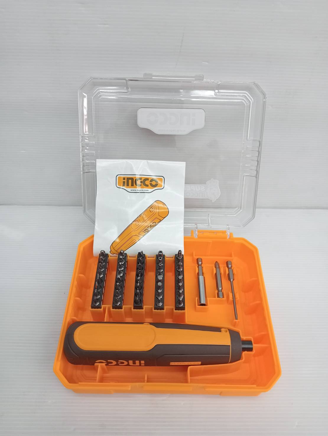 INGCO ไขควงไร้สายลิเธียมไอออน4V CSDLI04062