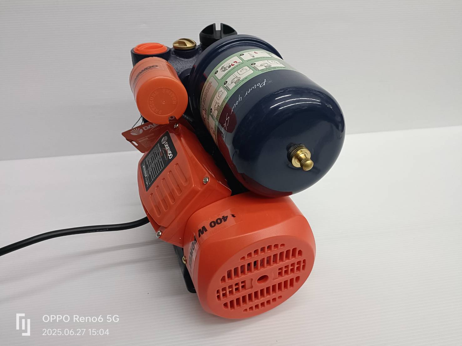 ปั๊มน้ำออโต 400W DAEAUTO190 DAEWOO
