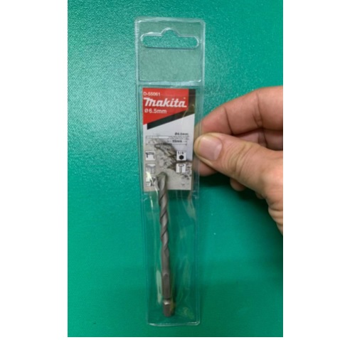 ดอกสว่านเจาะปูน ก้านหกเหลี่ยม 6.5mm. MAKITA #D-55061