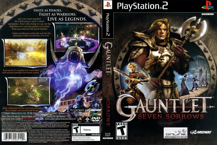 GAUNTLET SEVEN SORROWS [US : DVD5 1 Disc]