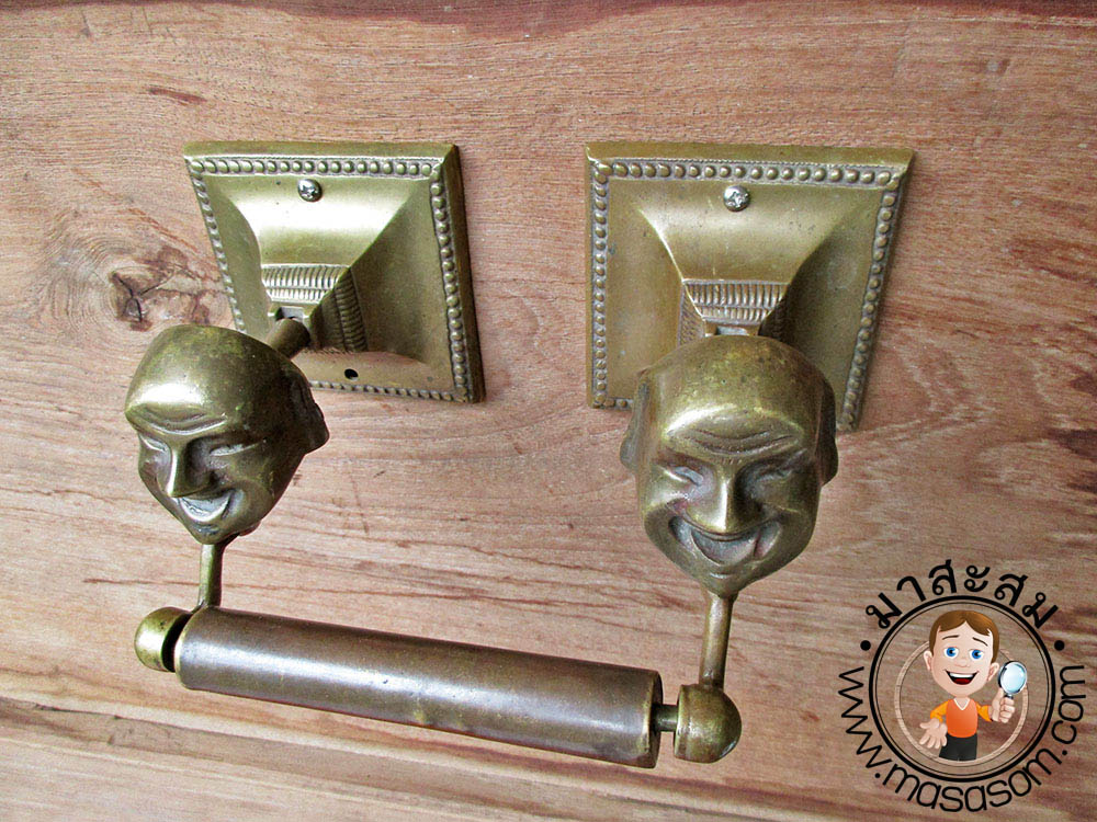 ที่แขวนกระดาษชำระทองเหลือง