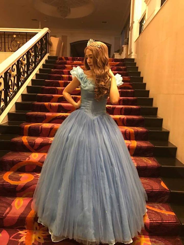 ชุดเจ้าหญิงซินเดอเรลล่า @ Movie 2015