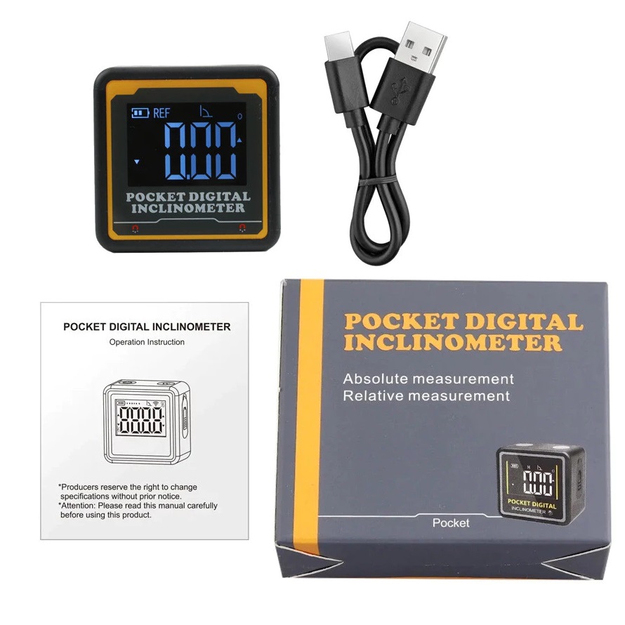 ระดับน้ำดิจิตอลมินิ รุ่น DC204 (เชื่อมต่อบลูทูธได้)