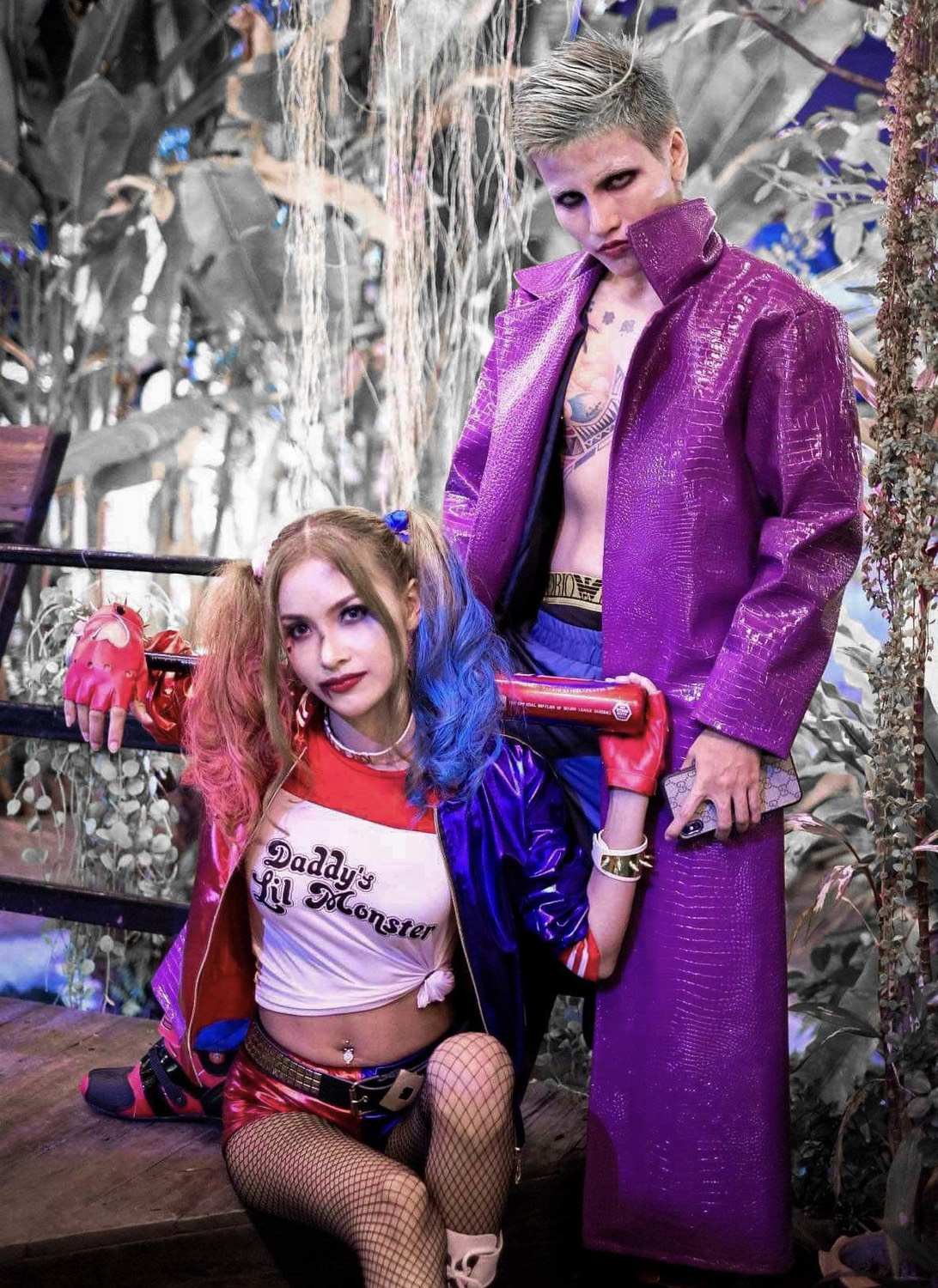 ชุด Harley Quinn / suicide squad 2016 / ชุดฮารี่ควิน