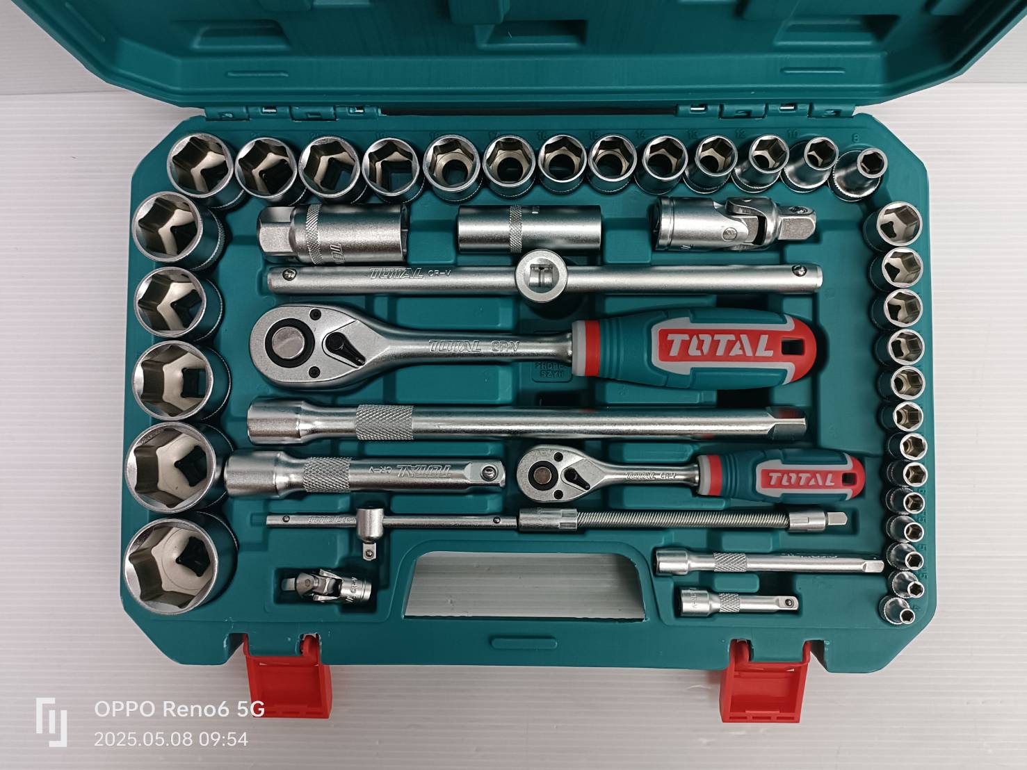 TOTAL ชุดลูกบล็อก 44ชิ้น รุ่น THT421441 ( Socket Set )