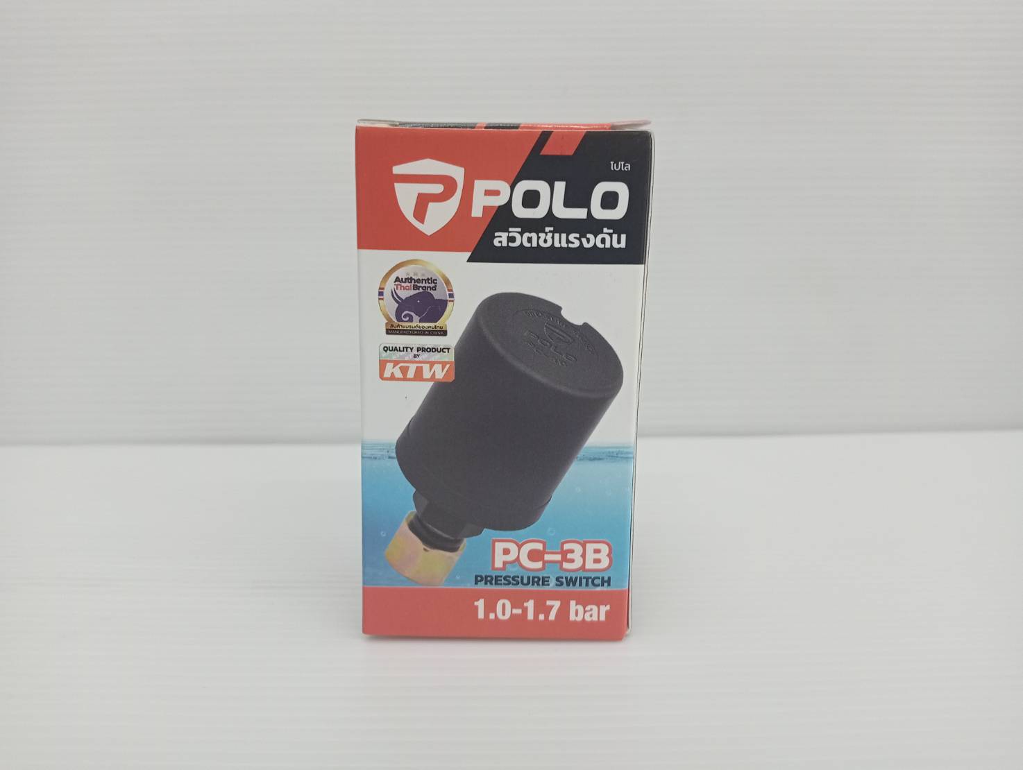 ออโต้สวิทซ์ปั้มน้ำ On 1.0 / Off 1.7 POLO เกลียว1/4,3/8