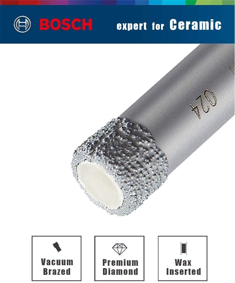 ชุดโฮลซอเจาะกระเบื้อง3ชิ้น BOSCH #2607011626