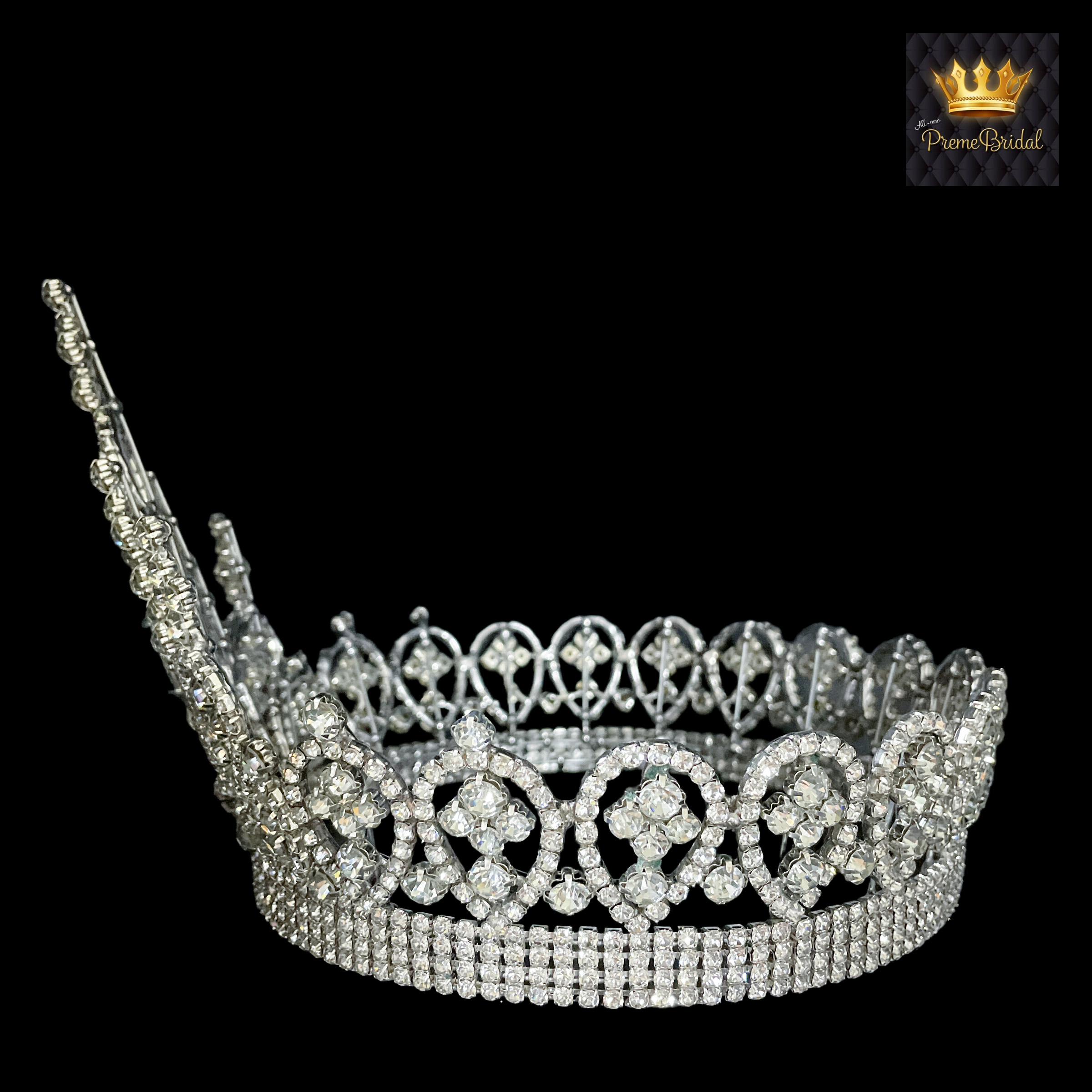 (พร้อมส่งจากไทย) มงกุฏ 107 สีเขียว มงกุฎนางงาม มงกุฎเพชร มงกุฎประกวด สินค้าพร้อมส่ง ไม่ต้องรอนาน งานพรีเมี่ยม