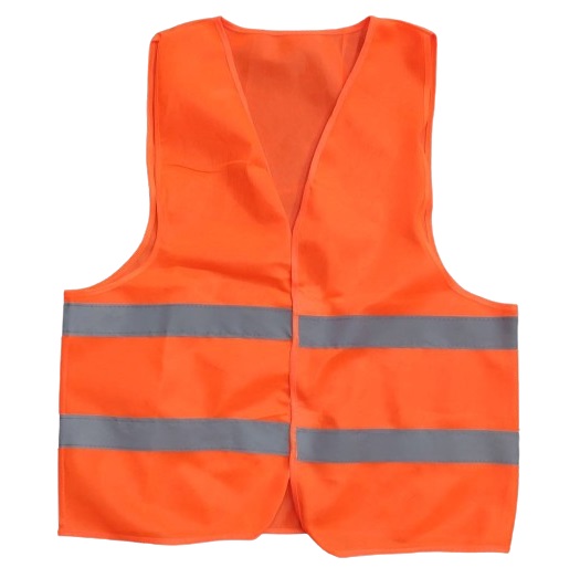 เสื้อสะท้อนแสง สีส้ม WK410