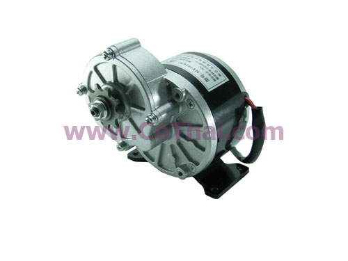MY1016Z2 24vdc 250w มอเตอร์เกียร์ แกนเยื้อง 300rpm
