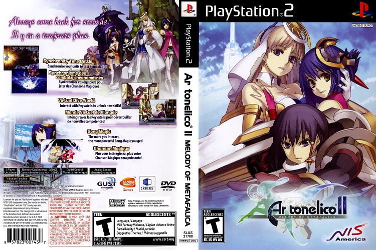 AR TONELICO 2 [US : DVD5 1 Disc]