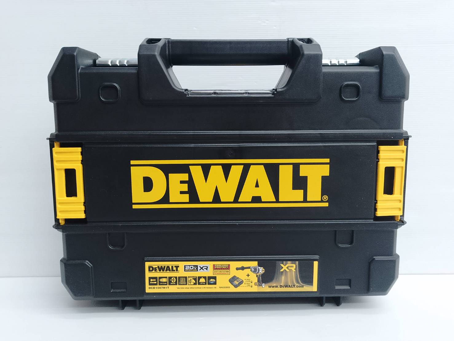 สว่านกระแทก20V DCD1007H1T DEWALT PowerStack5.0A