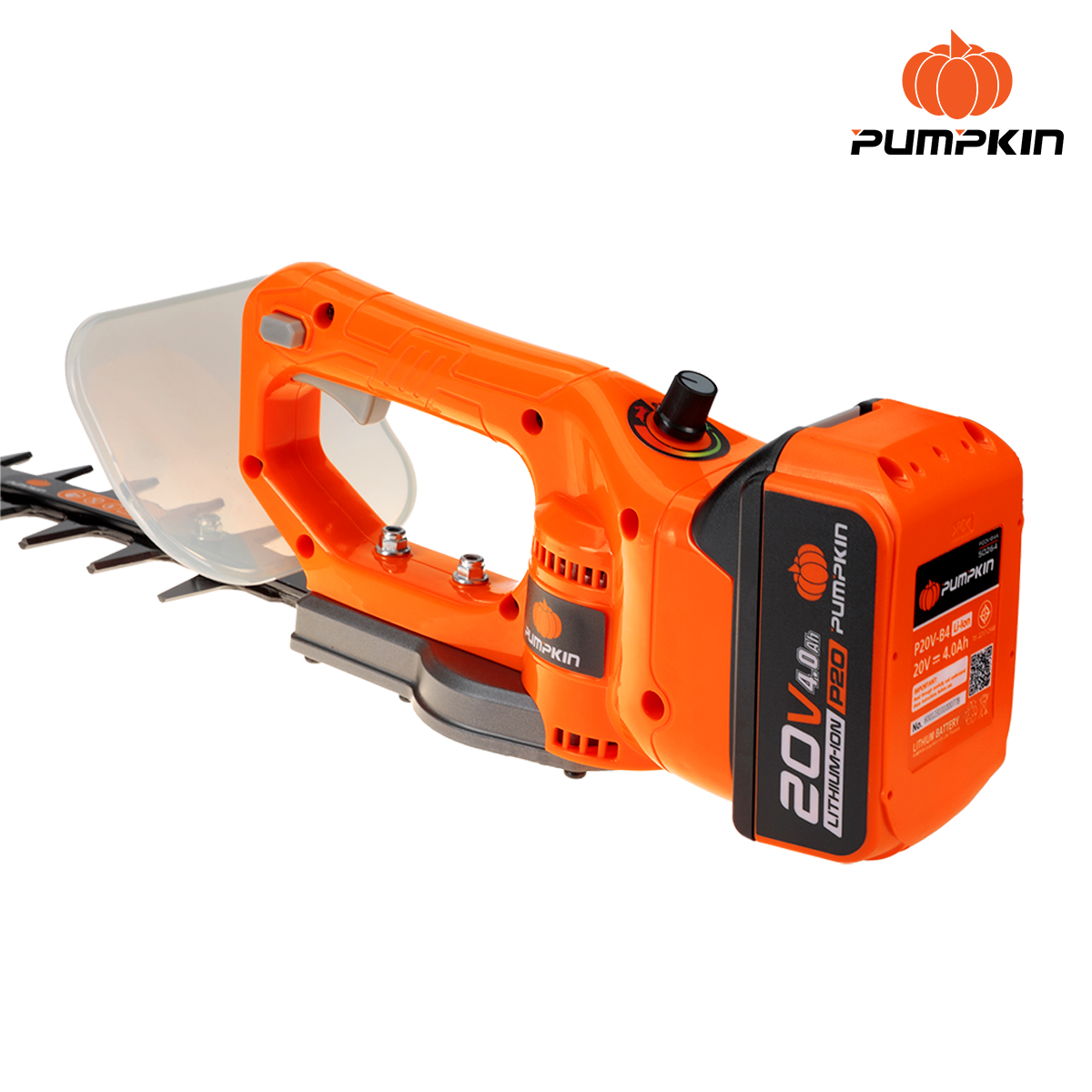 PUMPKIN ตัดแต่งพุ่ม14นิ้ว 20V INF-C14CHB / 50387 (ตัวเปล่า) (ใบโค้ง)