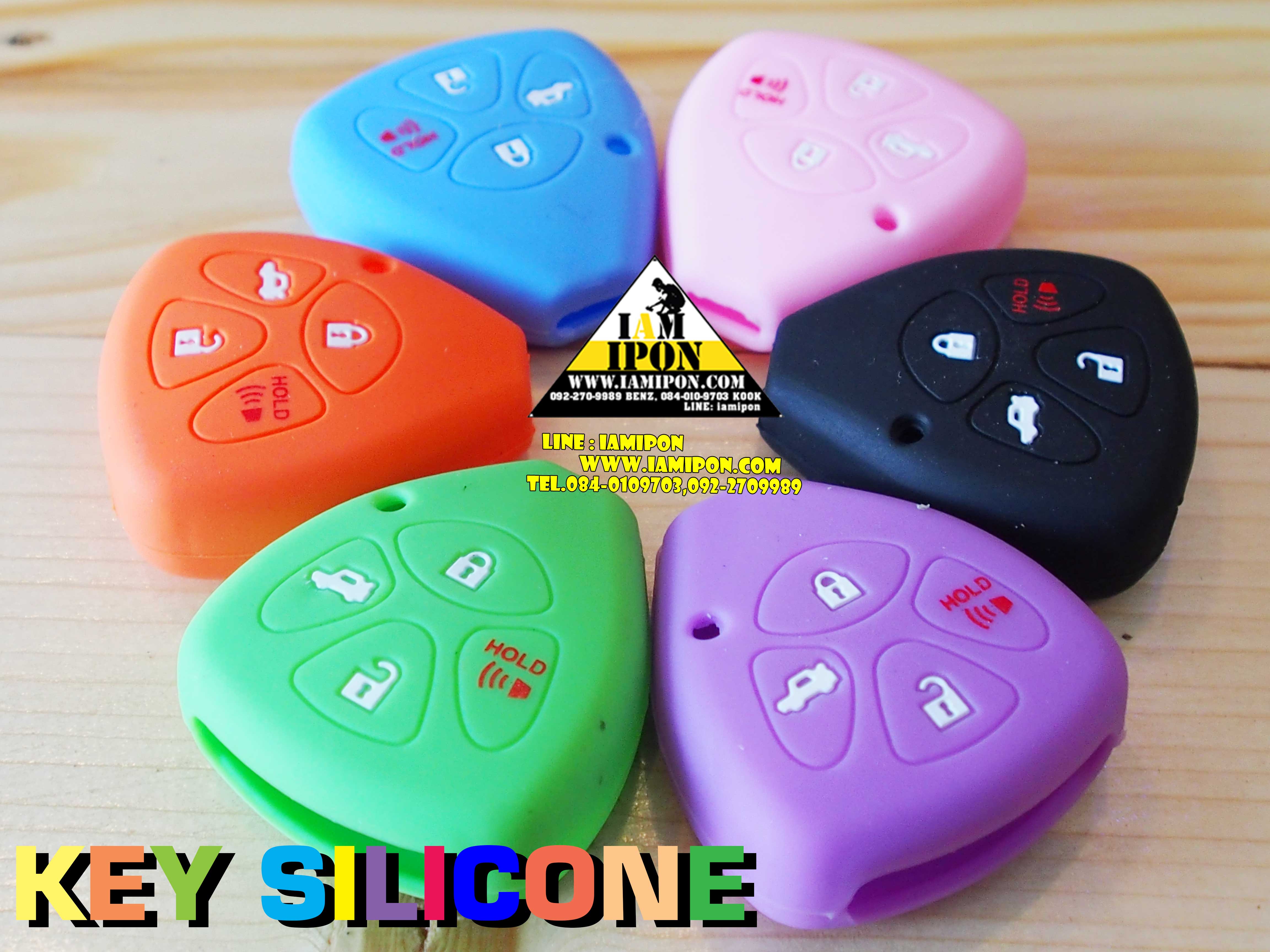 KEY SILICONE ซิลิโคนกุญแจ HONDA TOYOTA
