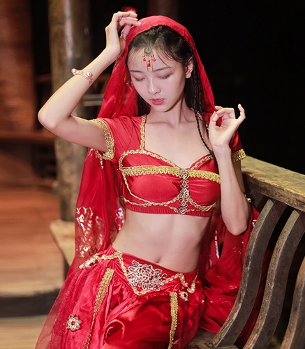 ชุดเจ้าหญิงเปอร์เซีย สีแดง