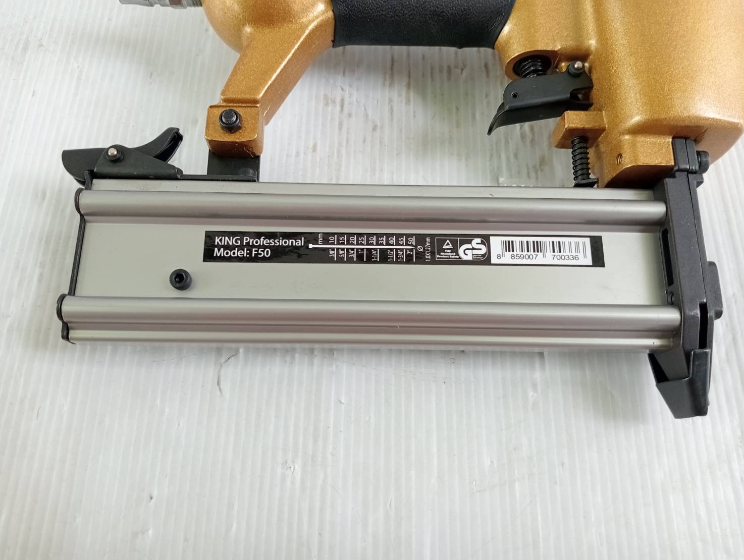 แม็กยิงตะปูลม ขาเดี่ยว F-50 King