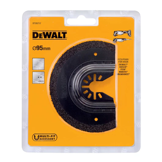 ใบมีดคาร์ไบด์เครื่องมือมัลติทูล DT20717 DEWALT