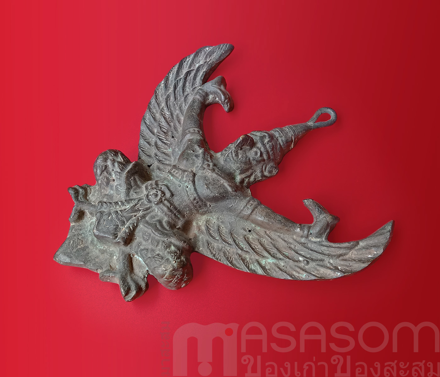 ครุฑทองเหลืองแขวนผนัง