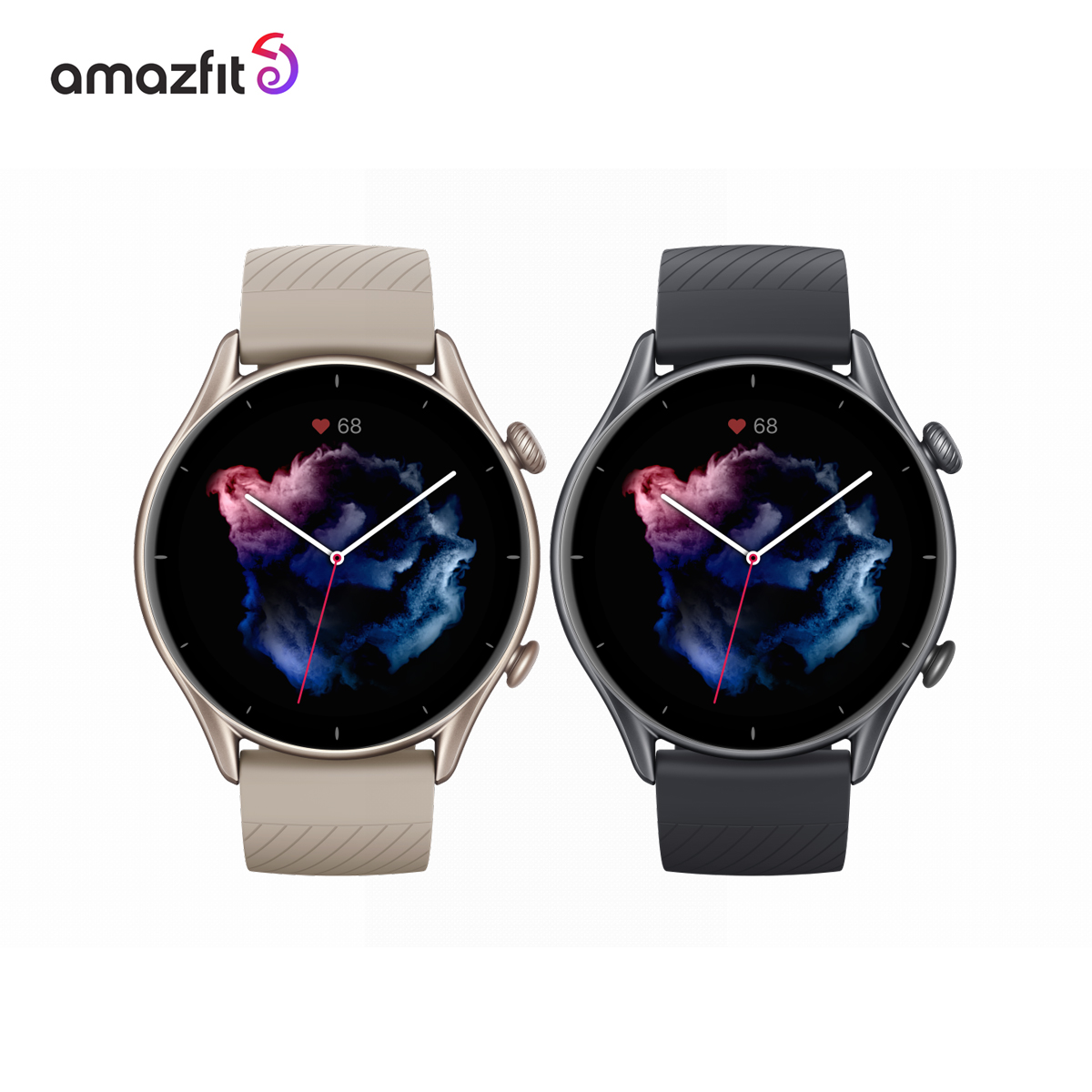 Amazfit GTR 3 Smart Watch นาฬิกาอัจฉริยะ วัดอัตราการเต้นของหัวใจ วัดค่าออกซิเจนในเลือด กันน้ำได้ (รับประกัน 1 ปี)