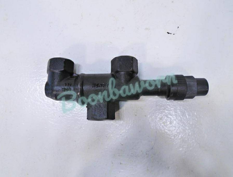 Henry 3 Way dual shut off valves & Pressure relief valves