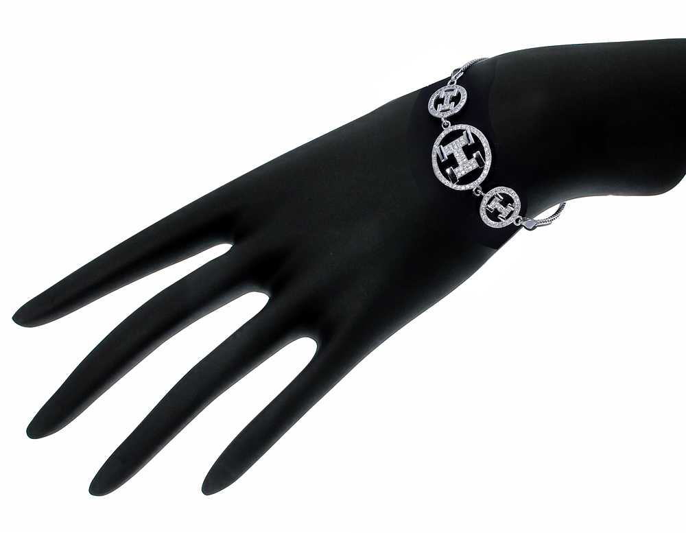 สร้อยข้อมือเงินแท้925ประดับเพรชแท้สวิส เกรดดี น้ำใส,สร้อยเพชร,สร้อยข้อมือเพชร,ราคาสร้อยเงิน,ร้านขายเครื่องประดับขายส่ง,ขายส่งเครื่องประดับ,bracelet silver925