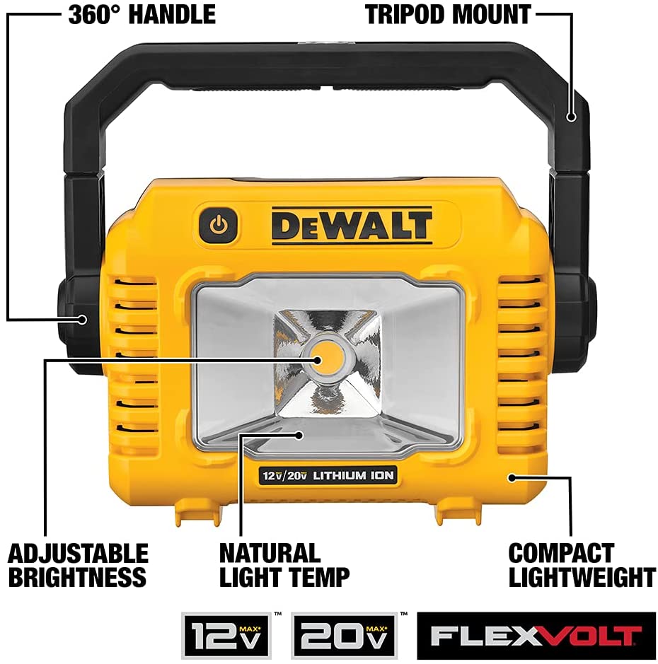 ไฟฉายสปอร์ตไลท์ DCL077 DEWALT