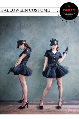 ชุดตำรวจหญิง /ุ ชุดอาชีพ / ชุดอาชีพในฝัน