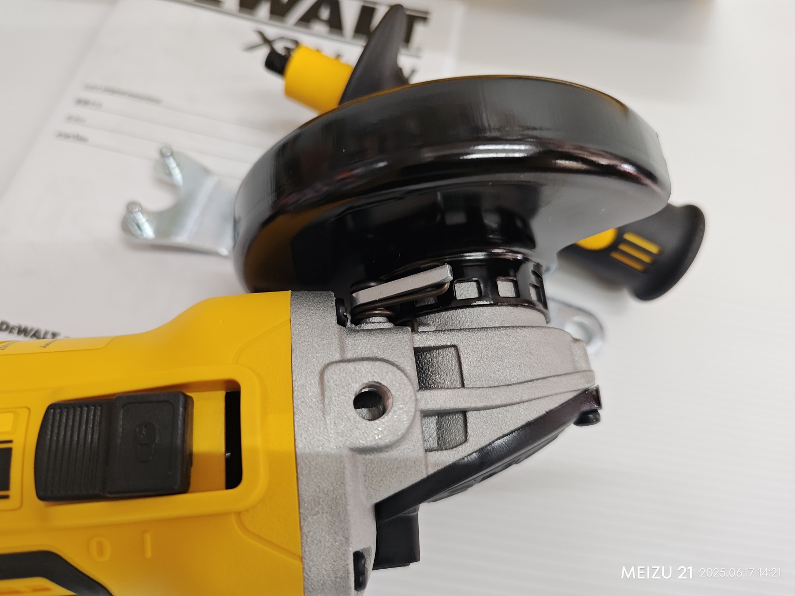 หินเจียรไร้สาย20V DCG4051N-B1 DEWALT (ตัวเปล่า)