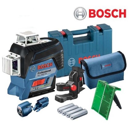 เลเซอร์ระดับ12เส้น แสงสีเขียว GLL3-80CG BOSCH