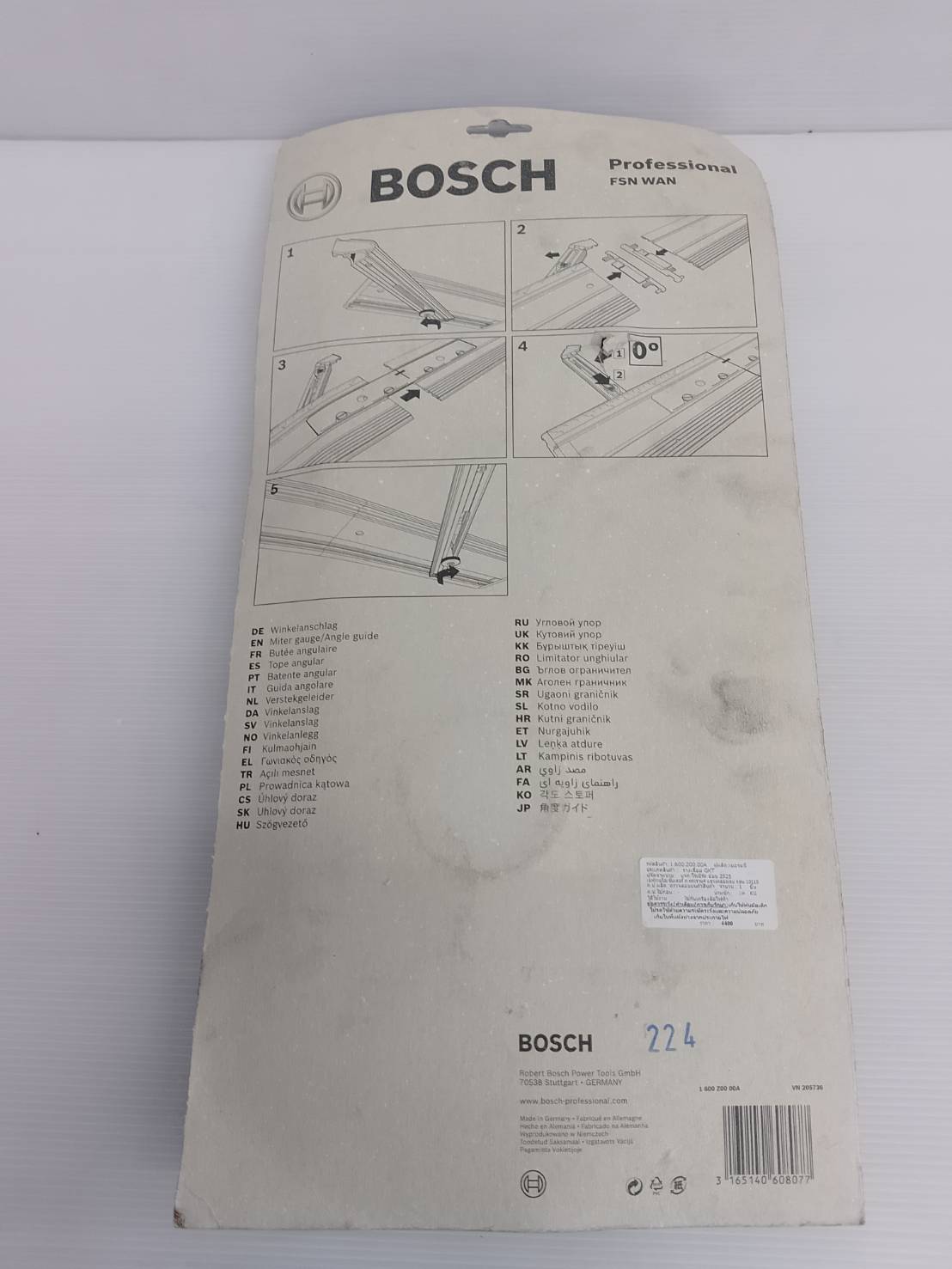 รางตัดองศา สำหรับ GKT55GCE BOSCH