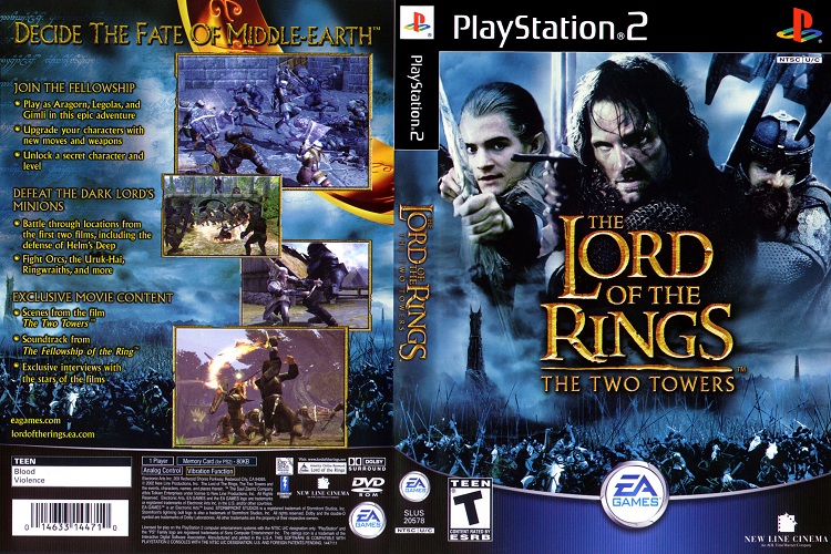 THE LORD OF THE RINGS 2 [US : DVD5 1 Disc]