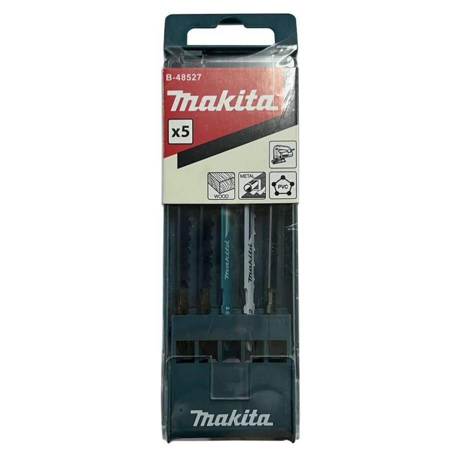 ชุดใบจิกซอ 5ใบ/ชุดพร้อมกล่อง MAKITA B-48527