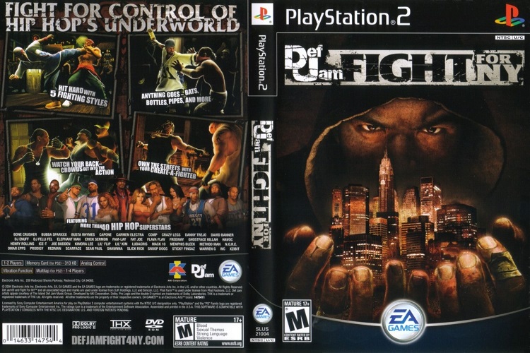 DEF JAM FIGHT FOR NY [US : DVD5 1 Disc]
