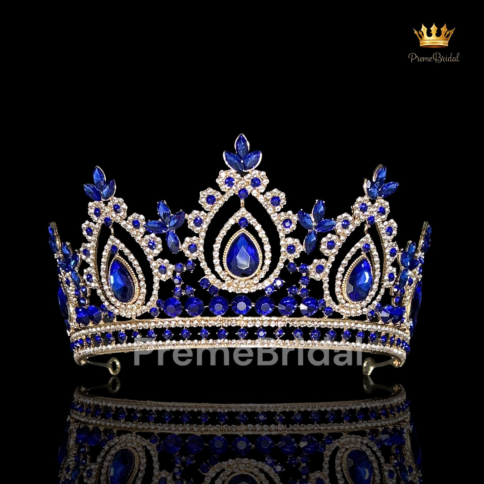 (พร้อมส่ง) เทียร่า 414 มงกุฎนางงาม ครึ่งหัว งานสวย ปราณีต QCเพชรทุกเม็ด สินค้าพร้อมส่งจากไทย