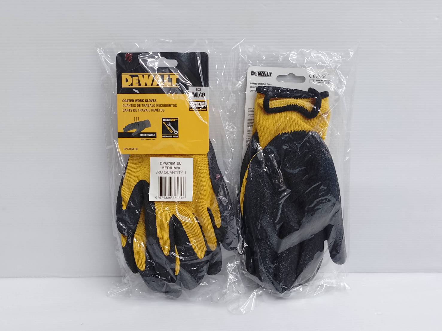 ถุงมืองานช่าง ไซส์ M DPG70M DEWALT