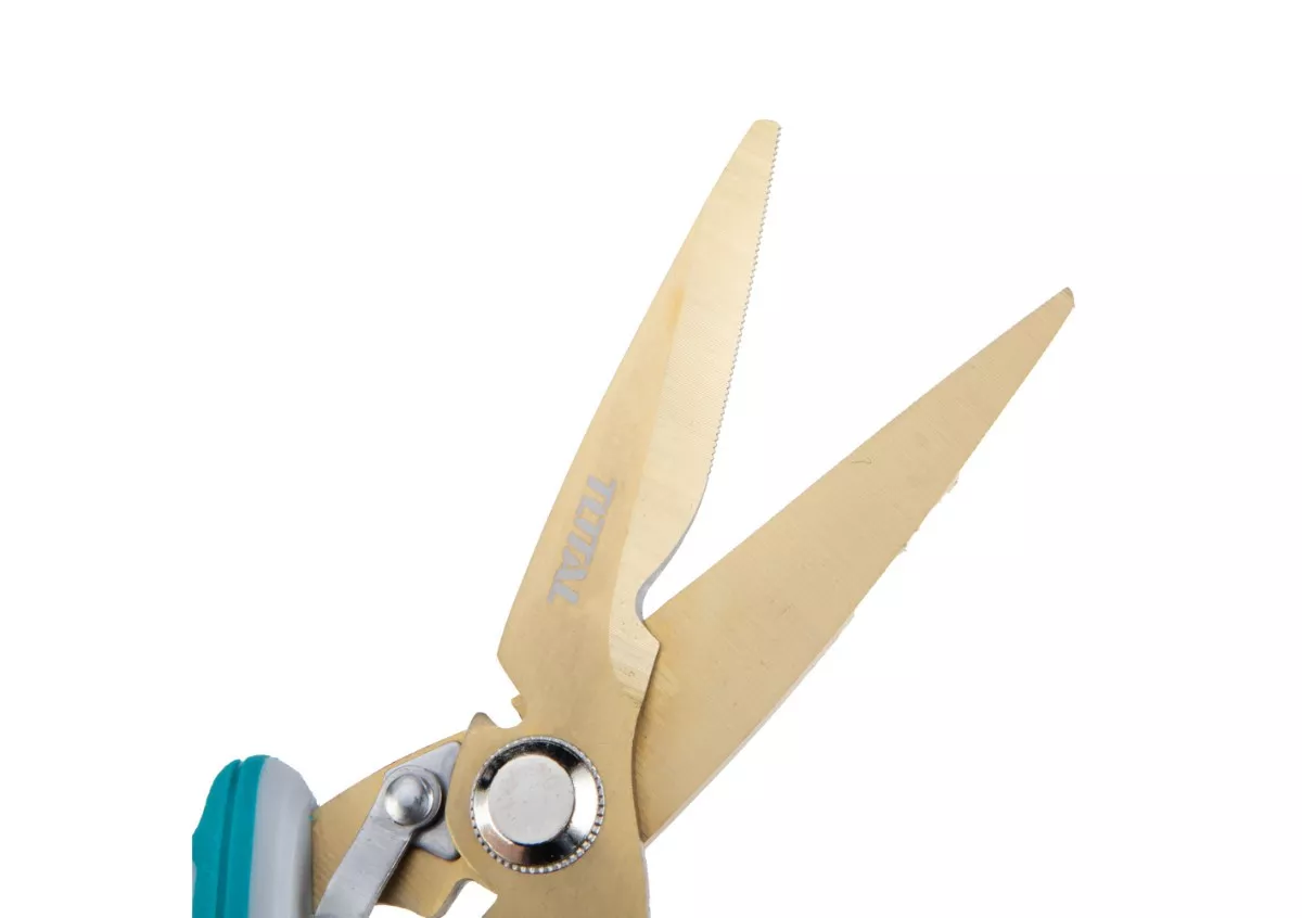 TOTAL กรรไกรตัดแผ่นโลหะ ขนาด 8 นิ้ว รุ่น THT118871