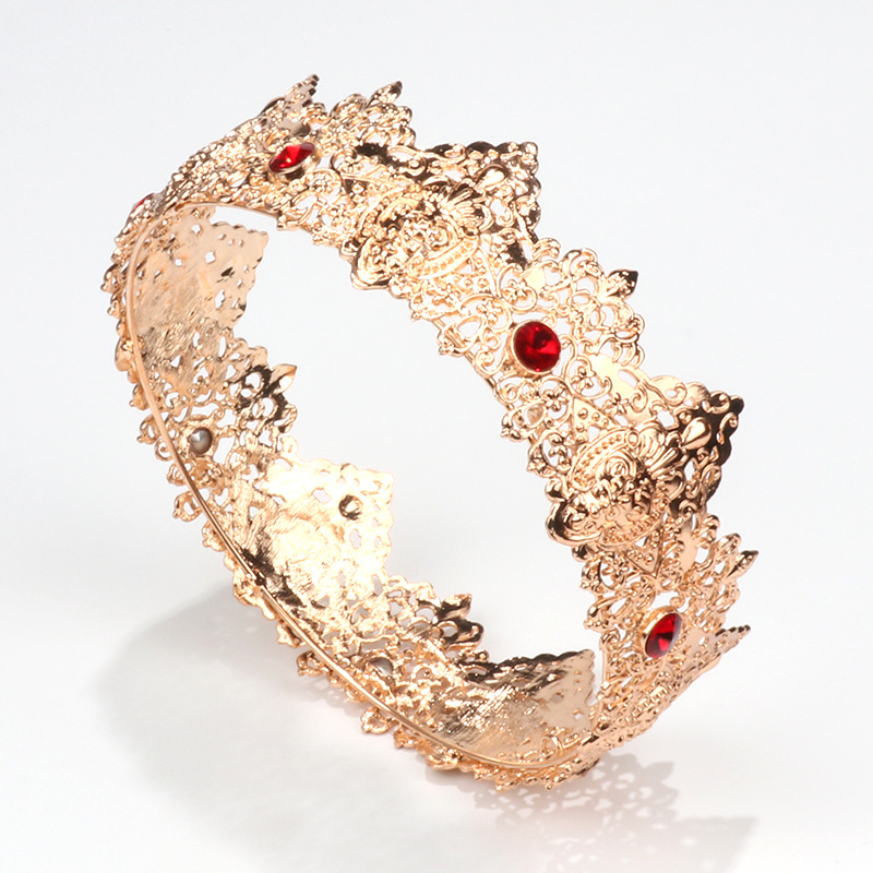 (พร้อมส่ง) มงกุฏผู้ชาย 084 พลอยแดง เจ้าชาย พระราชา การประกวด สินค้าพร้อมส่ง ไม่ต้องรอนาน งานพรีเมี่ยม ส่งด่วนจาก จ.อุบลราชธานี