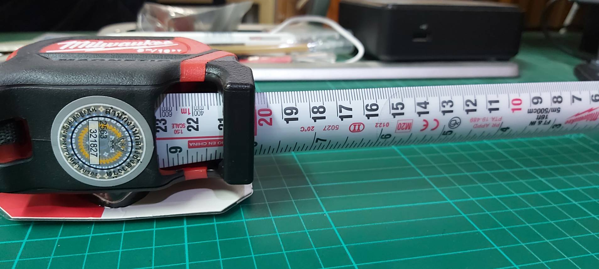 ตลับเมตร5m/16FT COMPACT MAGNETIC 48-22-0616 MILWAUKEE