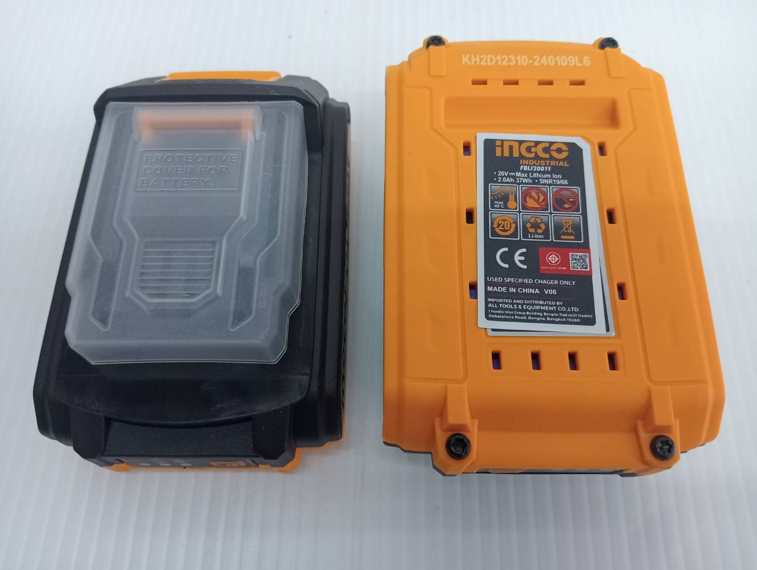 สว่านกระแทก20V CIDLI20602 INGCO ครบชุด