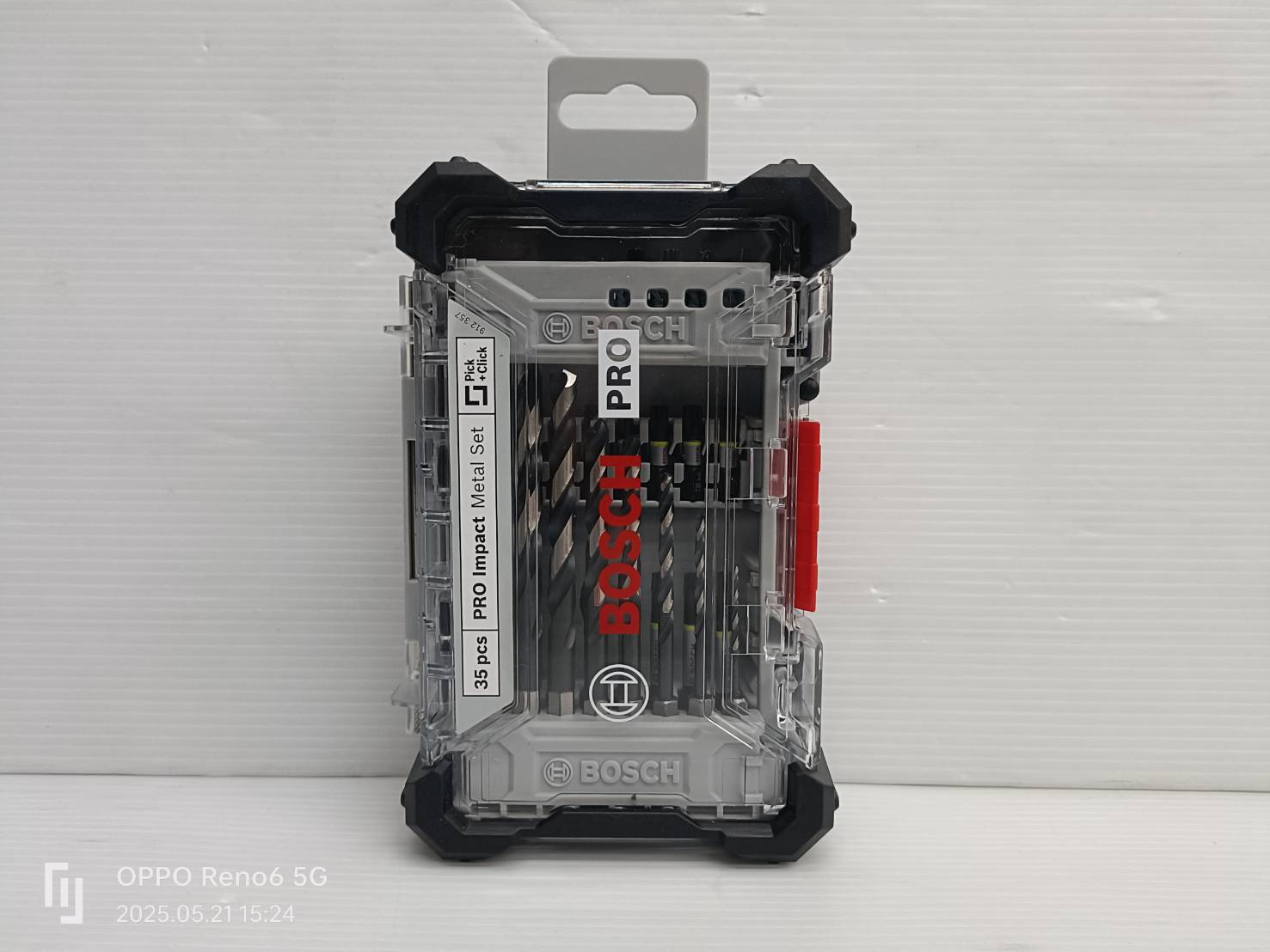 BOSCH PRO Impact Metal Bit Set, 35 pcs ชุดดอกไขควง 2608521U80