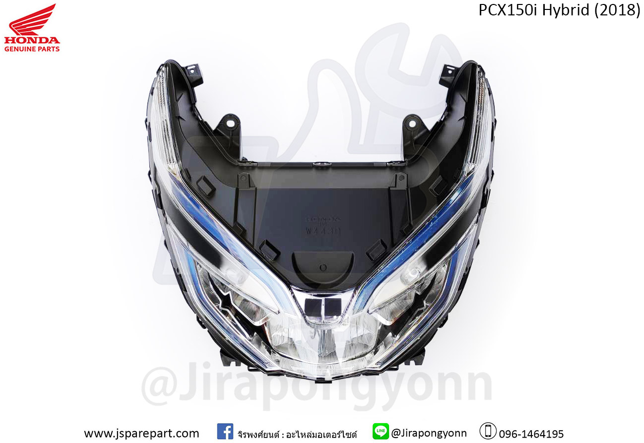 Honda ไฟหน้า PCX150i Hybrid ปี 2018 ของแท้ ใหม่ เบิกศูนย์ 33100-K97-T11 PCX150i Hybrid