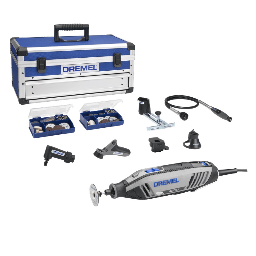 เครื่องเจียรมือ รุ่น 4250-6/128 พร้อมอุปกรณ์เสริม 128ชิ้น DREMEL F0134250JK