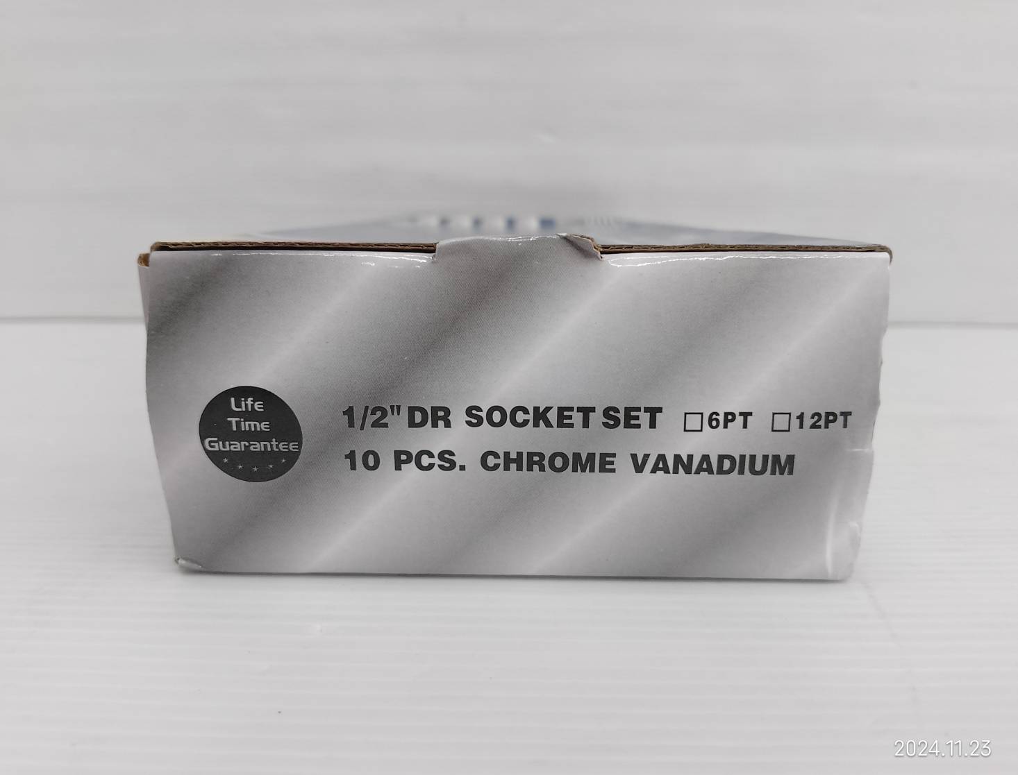 EURO KING TOOLS ลูกบล๊อกยาว1/2 10ชิ้น 10-24mm. รุ่น EURAF3211