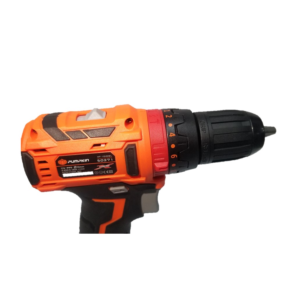 สว่านกระแทก12V XT-10IDBL PUMPKIN #50271 Brushless Motor