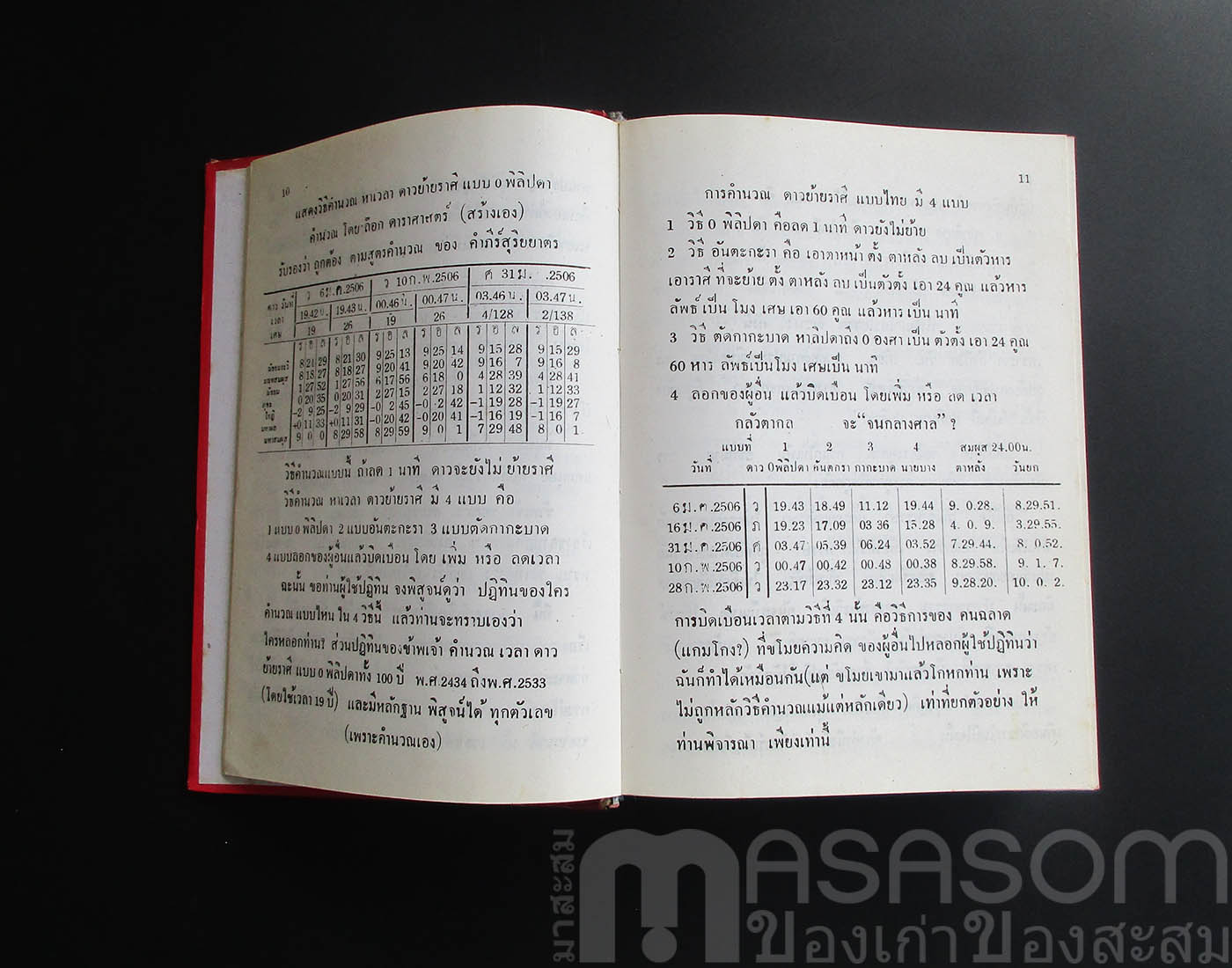 หนังสือปฏิทินโหราศาสตร์ 100 ปี