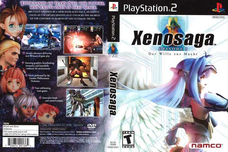 XENOSAGA 1 [US : DVD9 1 Disc]